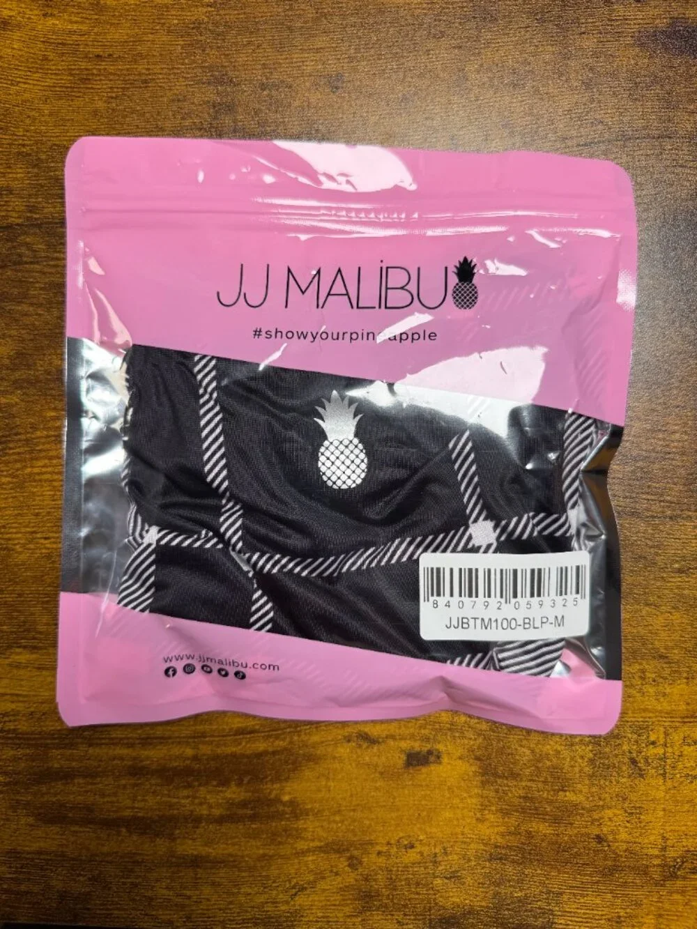 JJ Malibu: Men's Slimmer Bulge Briefs - OG Plaid